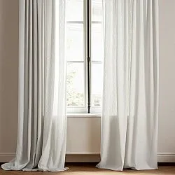 Curtains - Linen curtain Luana (white)