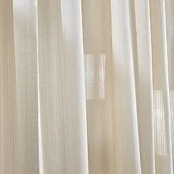 Curtains - Curtain in Linen Imitation Andrada (beige)