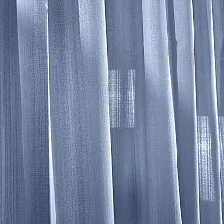 Curtains - Curtain in Linen Imitation Andrada (dark blue)