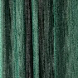 Curtains - Curtain in Linen Imitation Andrada (dark green)