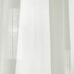 Curtains - Curtain in Linen Imitation Andrada (white)