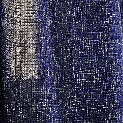 Curtains - Linen curtain Cosmina (blue)