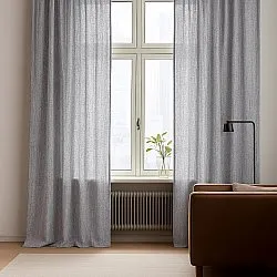 Curtains - Linen curtain Cosmina (grey)