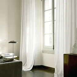 Curtains - Linen curtain Cosmina (white)