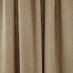 Curtains - Linen curtain Melania (brown)