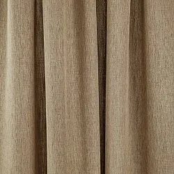 Curtains - Linen curtain Melania (brown)