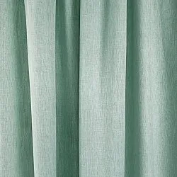 Curtains - Linen curtain Melania (light turquoise)