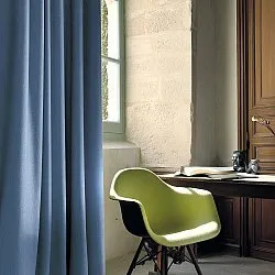 Curtains - Linen curtain Melania (dark blue)