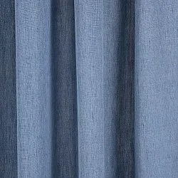 Curtains - Linen curtain Melania (dark blue)