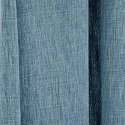 Curtains - Linen curtain Melania (dark turquoise)