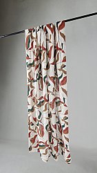 Curtains - Cotton curtain - Amalie (beige/rust)