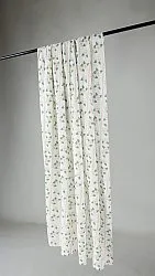 Curtains - Cotton curtain Anna-Lisa (blue)