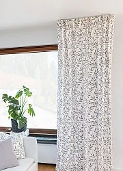 Curtains - Cotton curtain Katri (Grey)