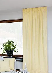 Curtains - Cotton curtain Merja (Yellow)