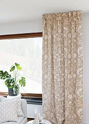 Curtains - Cotton curtain Onni (beige)