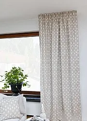 Curtains - Cotton curtain Sari (beige)