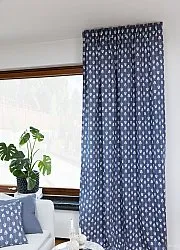 Curtains - Cotton curtain Sari (blue)