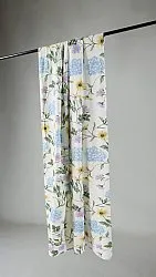 Curtains - Cotton curtain Dahlia (blue)