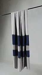 Curtain - Austin (grey/blue)