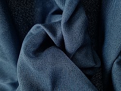 Cortinas - Cortinas de lino Lilou (azul)