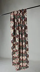 Curtains - Cotton curtain Paula (blue/multi)