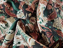 Curtains - Cotton curtain Paula (blue/multi)