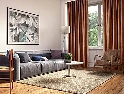 Curtains - Linen curtain Lilou (red)