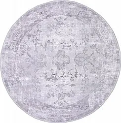 Round rug - Gombalia (light purple)