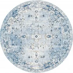 Round rug - Gombalia (light blue)
