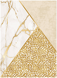 Wilton rug - Granada (white/gold)