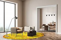 Round rug - Melide (yellow)