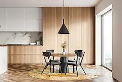 Round rug - Amadora (gold)