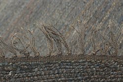 Hemp rug - Natural (grey)