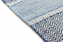 Rag rugs from Strehög of Sweden - Havtorn (blue)