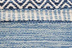 Rag rug - Havtorn (blue)