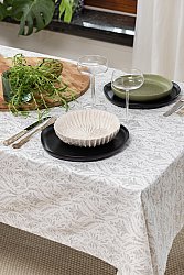 Cotton tablecloth Helmi (grey)