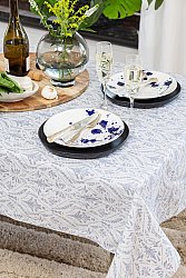 Cotton tablecloth Helmi (blue)