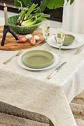 Cotton tablecloth Helmi (green)