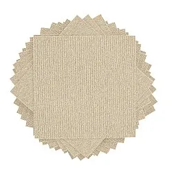 Wall-to-wall carpet - Almeria Carpet tiles 24 pcs (cream)