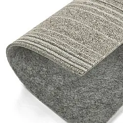 Wall-to-wall carpet - Almeria Carpet tiles 24 pcs (irregularly striped grey)