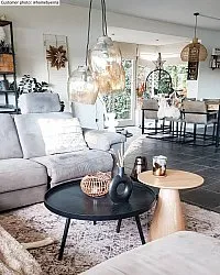Wilton rug - Douz (black/multi)