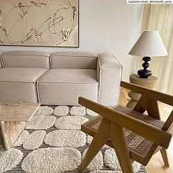 Shaggy rugs - Fondi (grey)
