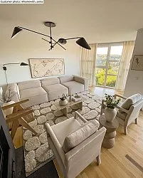 Shaggy rugs - Fondi (beige)