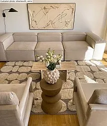 Shaggy rugs - Fondi (beige)