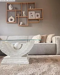 Shaggy rugs - Soft Shine (beige)