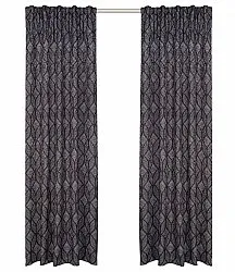 Curtain - Della (black)