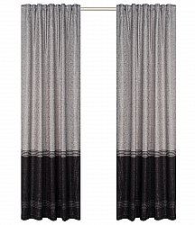 Curtain - Ayla (black/grey)