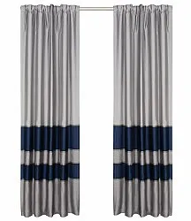 Curtain - Austin (grey/blue)