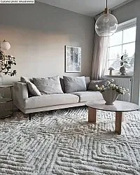 Shaggy rugs - Monti (offwhite)