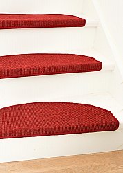 Stair carpet - Salvador 28 x 65 cm (red)
